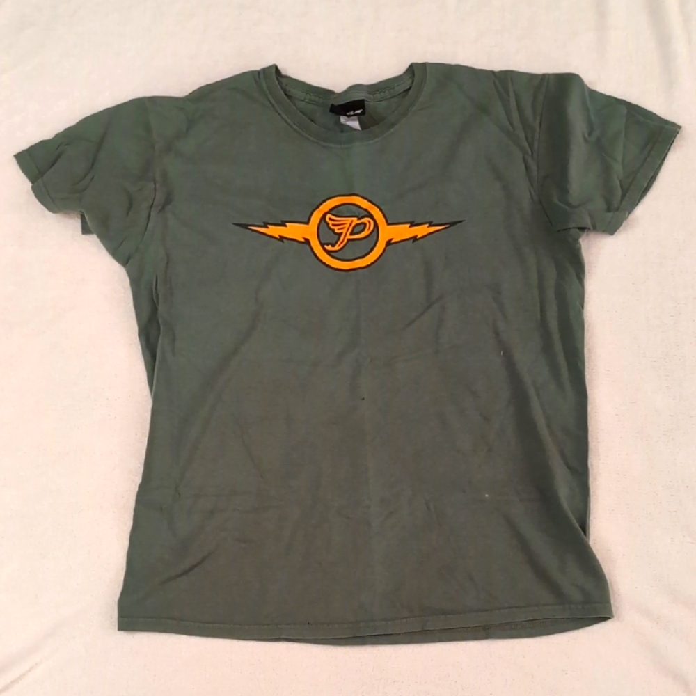 Pixies Olive Green Tee with Logo